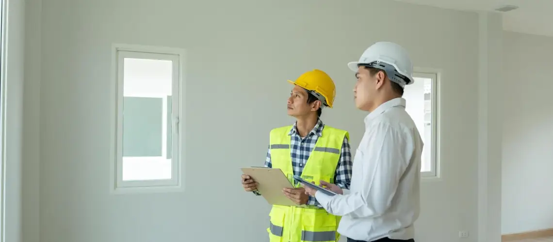 Professional conducting a real estate valuation for a Perth property